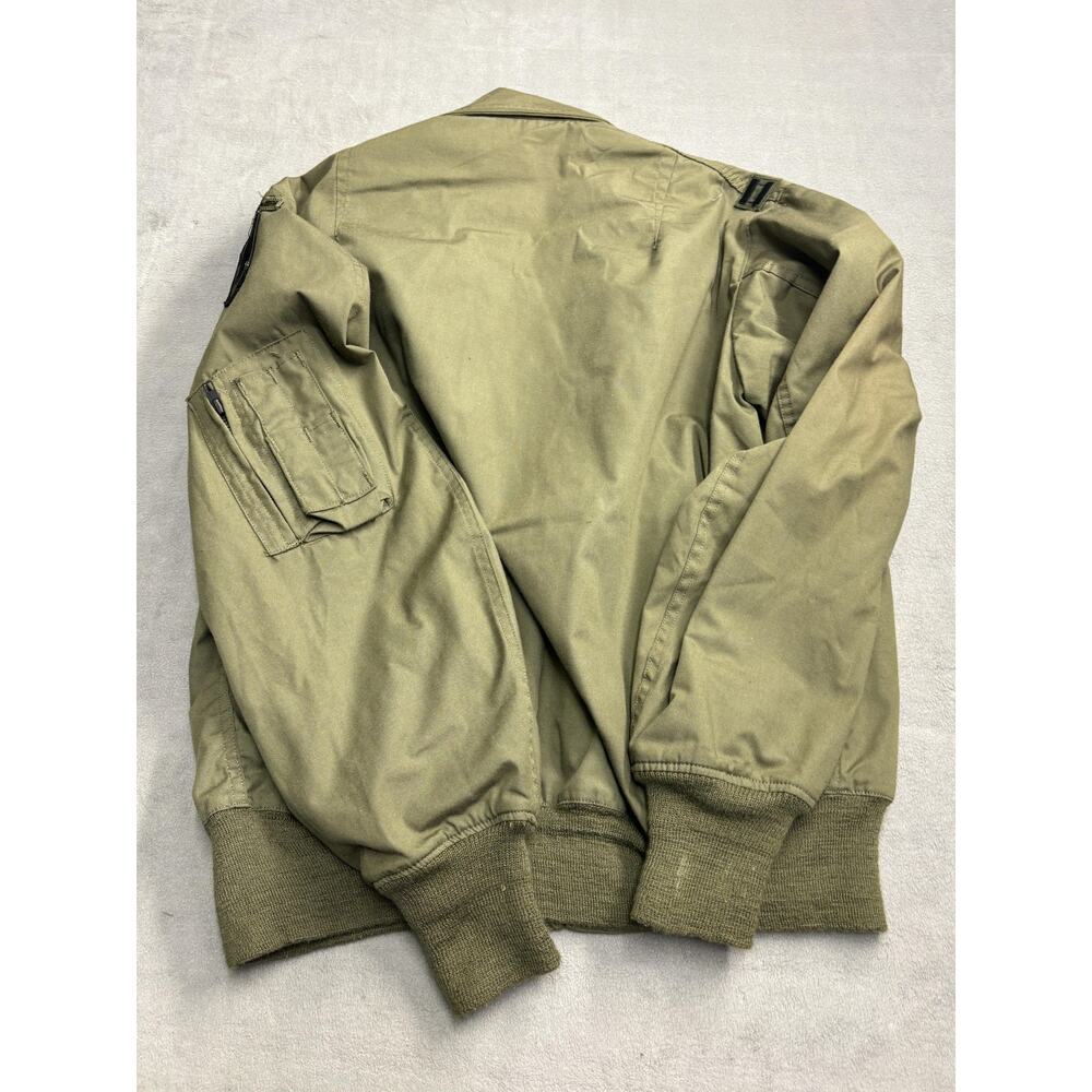 Vintage US Military Flyer's Jacket Mens Large Long Special Forces Nylon 80s - Picture 6 of 6